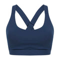 Navy - Front - Tombo Womens-Ladies Medium Impact Core Bra
