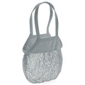 Gray - Front - Westford Mill Mesh Tote Bag