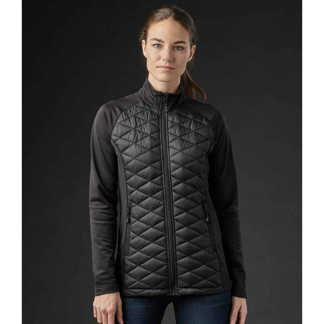 Black - Back - Stormtech Womens-Ladies Boulder Thermal Padded Jacket