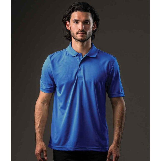 Azure - Back - Stormtech Mens Eclipse Piqué Polo Shirt