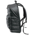 Black - Side - Stormtech Stavanger Quilted Knapsack