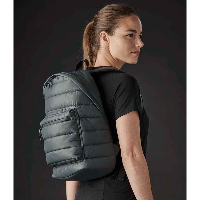Graphite - Back - Stormtech Stavanger Quilted Knapsack