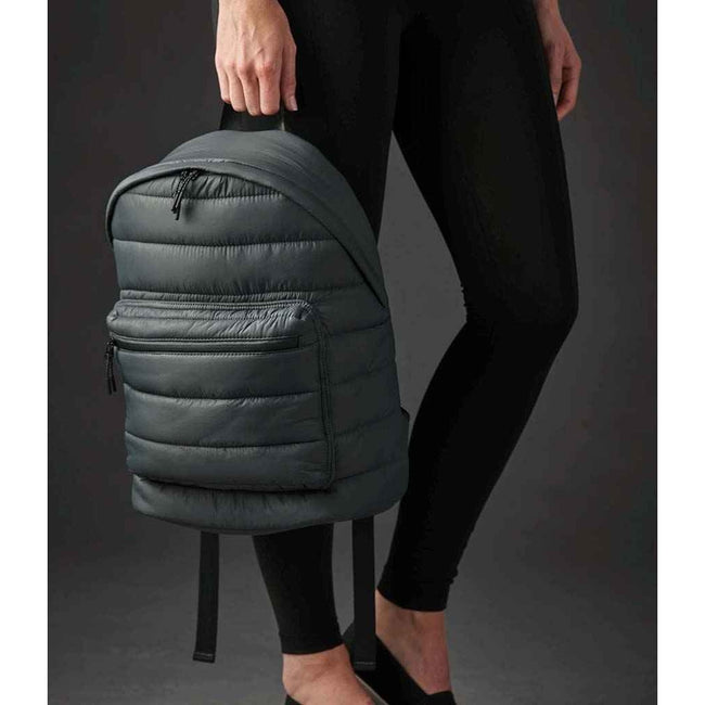 Graphite - Side - Stormtech Stavanger Quilted Knapsack
