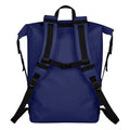Ocean Blue-Black - Back - Stormtech Cascade Waterproof Knapsack