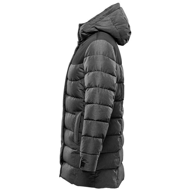 Gray Heather - Side - Stormtech Womens-Ladies Oslo HD Parka