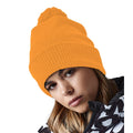 Fluorescent Orange - Back - Beechfield Snowstar Thermal Beanie