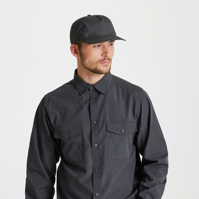 Carbon Grey - Back - Craghoppers Expert Kiwi Cap