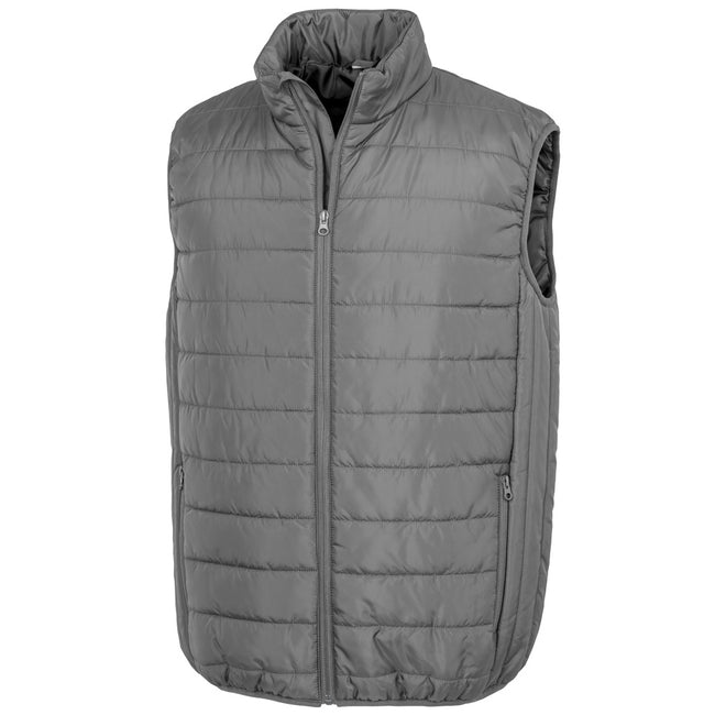 Gray - Front - Result Mens Promo Core Padded Body Warmer