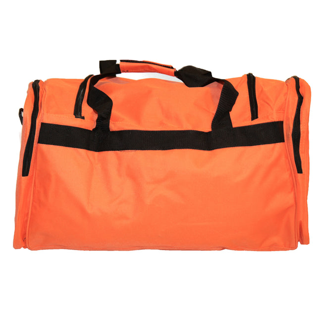 Orange - Back - SOLS Weekend Carryall Travel Bag
