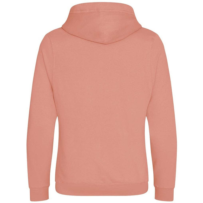 Dusty Pink - Side - Awdis Mens Hoodie