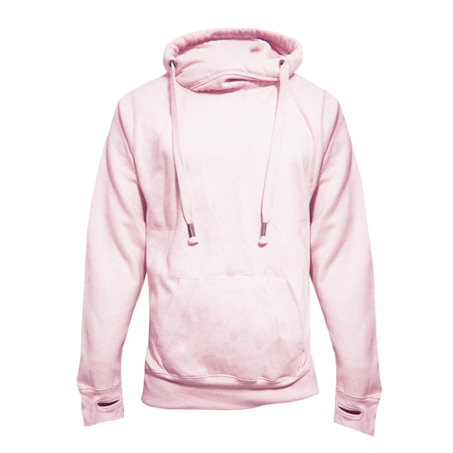 Baby Pink - Front - Awdis Mens Hoodie