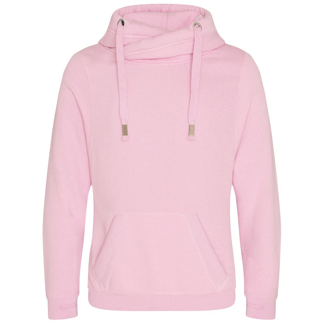 Baby Pink - Back - Awdis Mens Hoodie