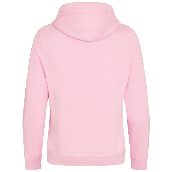 Baby Pink - Side - Awdis Mens Hoodie