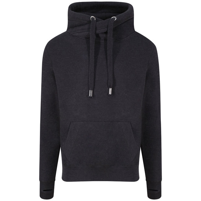 Black Smoke - Back - Awdis Mens Hoodie