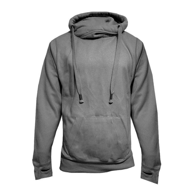 Charcoal - Front - Awdis Mens Hoodie