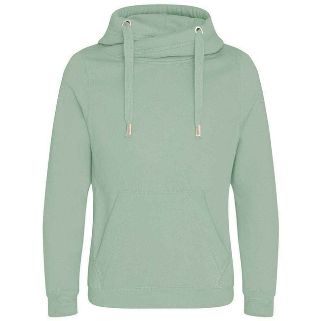 Dusty Green - Back - Awdis Mens Hoodie