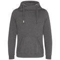 Charcoal - Back - Awdis Mens Hoodie