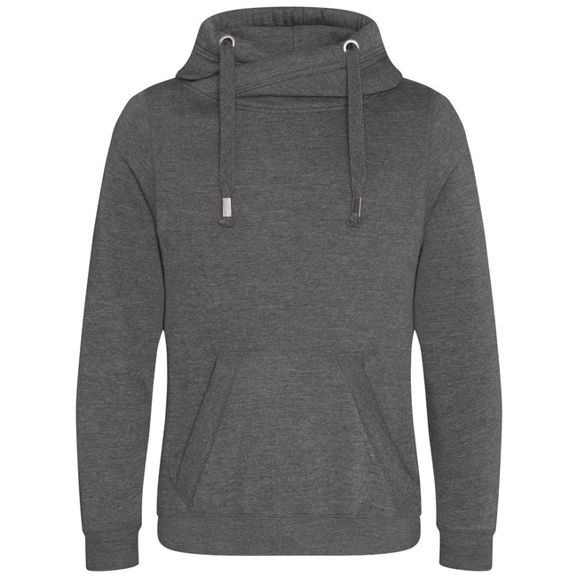 Charcoal - Back - Awdis Mens Hoodie