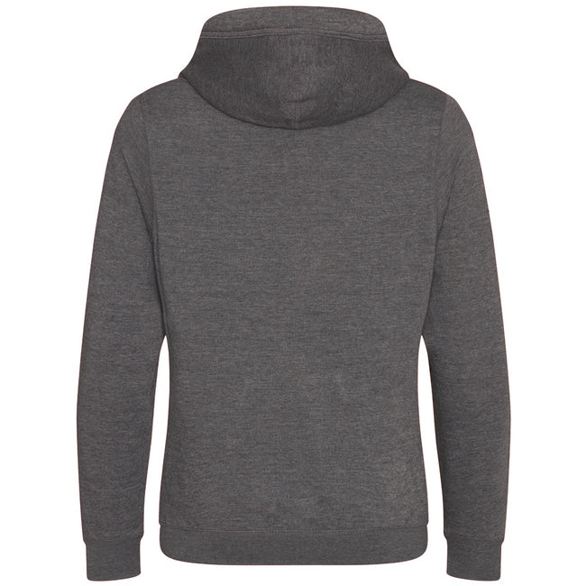 Charcoal - Side - Awdis Mens Hoodie
