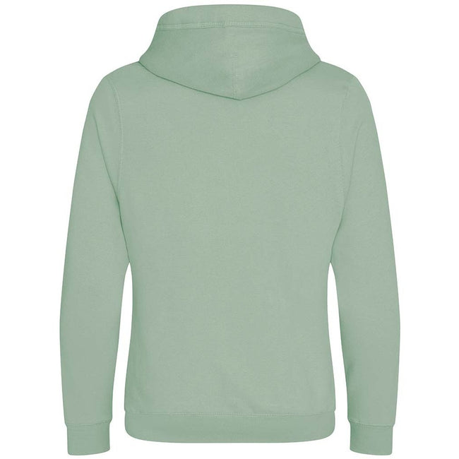 Dusty Green - Side - Awdis Mens Hoodie