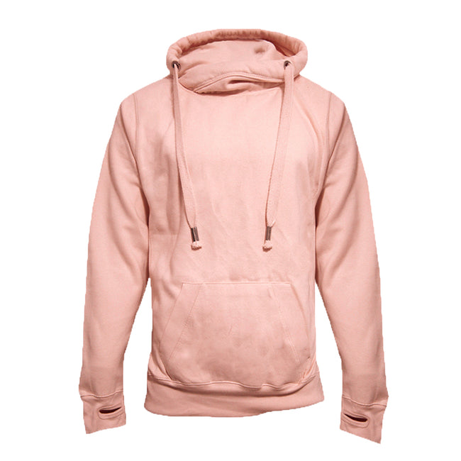 Dusty Pink - Front - Awdis Mens Hoodie