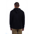 Black - Back - Next Level Mens Hoodie