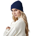 Oxford Navy - Back - Beechfield Original Cuffed Cotton Beanie