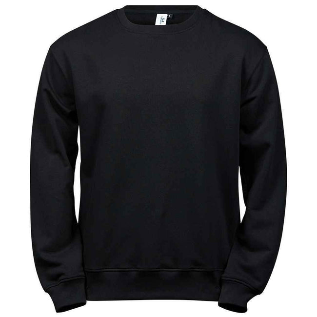 Black - Front - Tee Jays Mens Power Sweatshirt