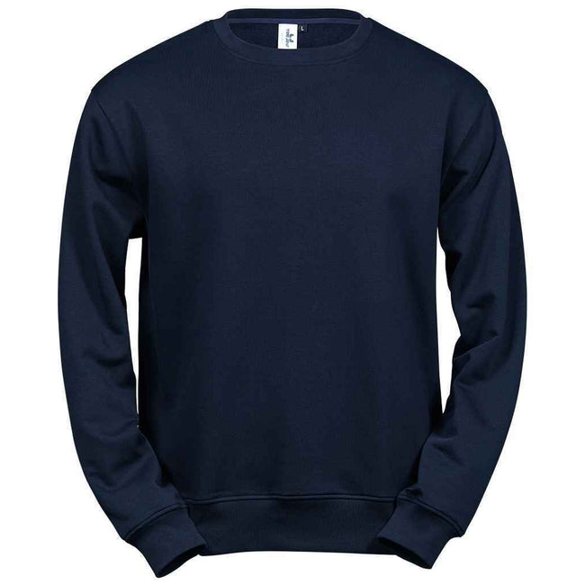 Navy - Front - Tee Jays Mens Power Sweatshirt