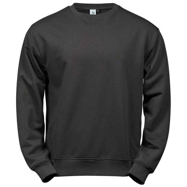 Dark Grey - Front - Tee Jays Mens Power Sweatshirt