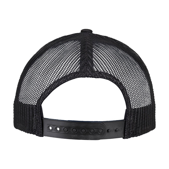Black - Side - Flexfit Retro Trucker Cap