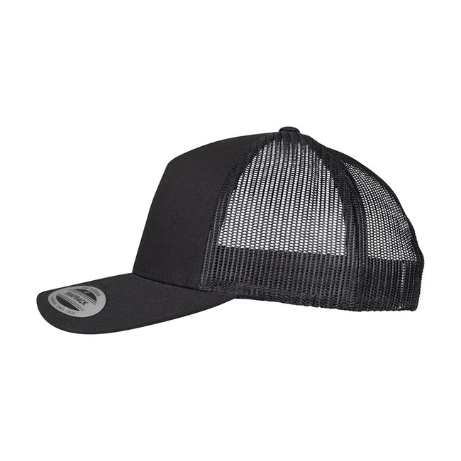 Black - Pack Shot - Flexfit Retro Trucker Cap