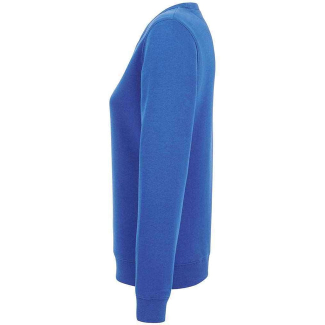 Royal Blue - Back - SOLS Womens-Ladies Sully Sweatshirt