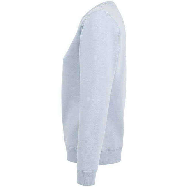 Creamy Blue - Back - SOLS Womens-Ladies Sully Sweatshirt