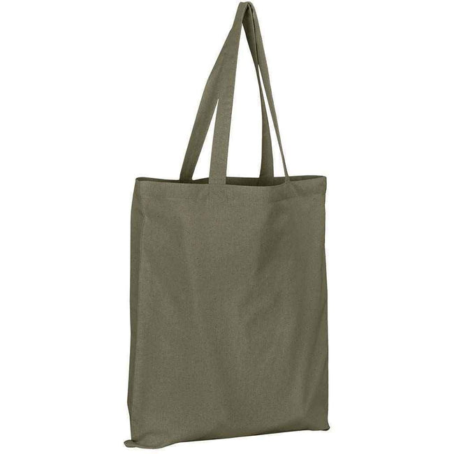 Khaki - Front - SOLS Awake Recycled Tote Bag