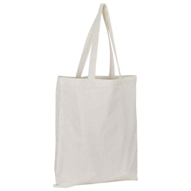 Natural - Front - SOLS Awake Recycled Tote Bag