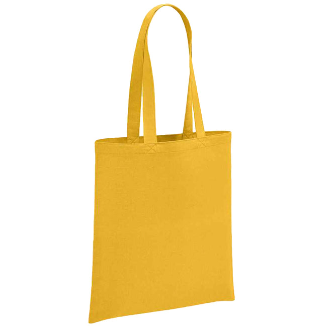 Mustard Yellow - Front - Brand Lab Shopper Bag