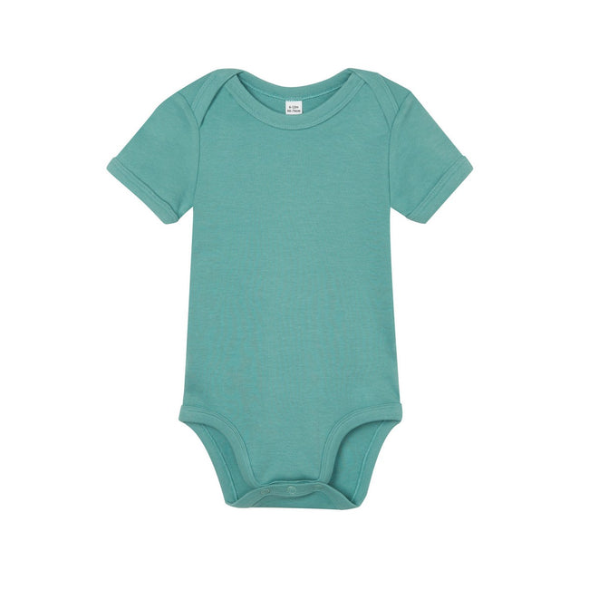 Sage Green - Front - Babybugz Baby Onesie