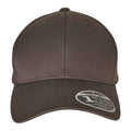 Dark Grey - Front - Flexfit Braided Baseball Cap