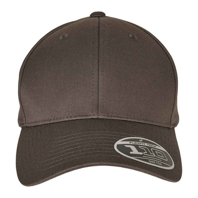 Dark Grey - Front - Flexfit Braided Baseball Cap