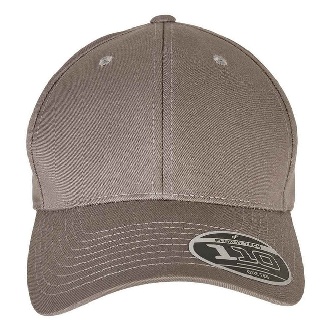 Gray - Front - Flexfit Braided Baseball Cap