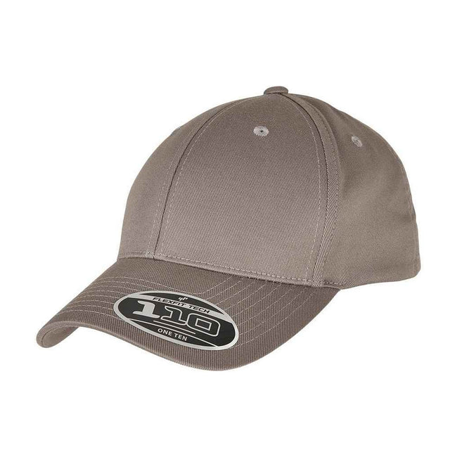 Gray - Back - Flexfit Braided Baseball Cap