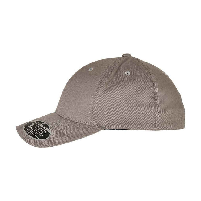 Gray - Side - Flexfit Braided Baseball Cap