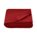 Red - Front - Brand Lab Polar Fleece Blanket