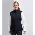 Black - Back - Premier Womens-Ladies Windchecker Vest