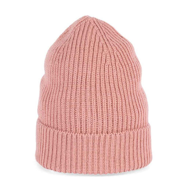 Petal Rose - Front - Native Spirit Merino Wool Beanie