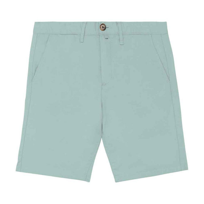 Jade Green - Front - Native Spirit Mens Casual Shorts