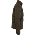 Organic Khaki - Back - Native Spirit Mens Recycled Down Jacket