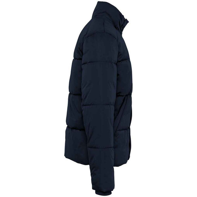 Navy Blue - Back - Native Spirit Mens Recycled Down Jacket