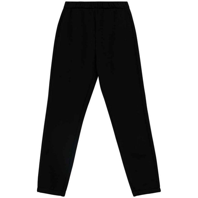 Black - Front - Native Spirit Womens-Ladies Sweatpants